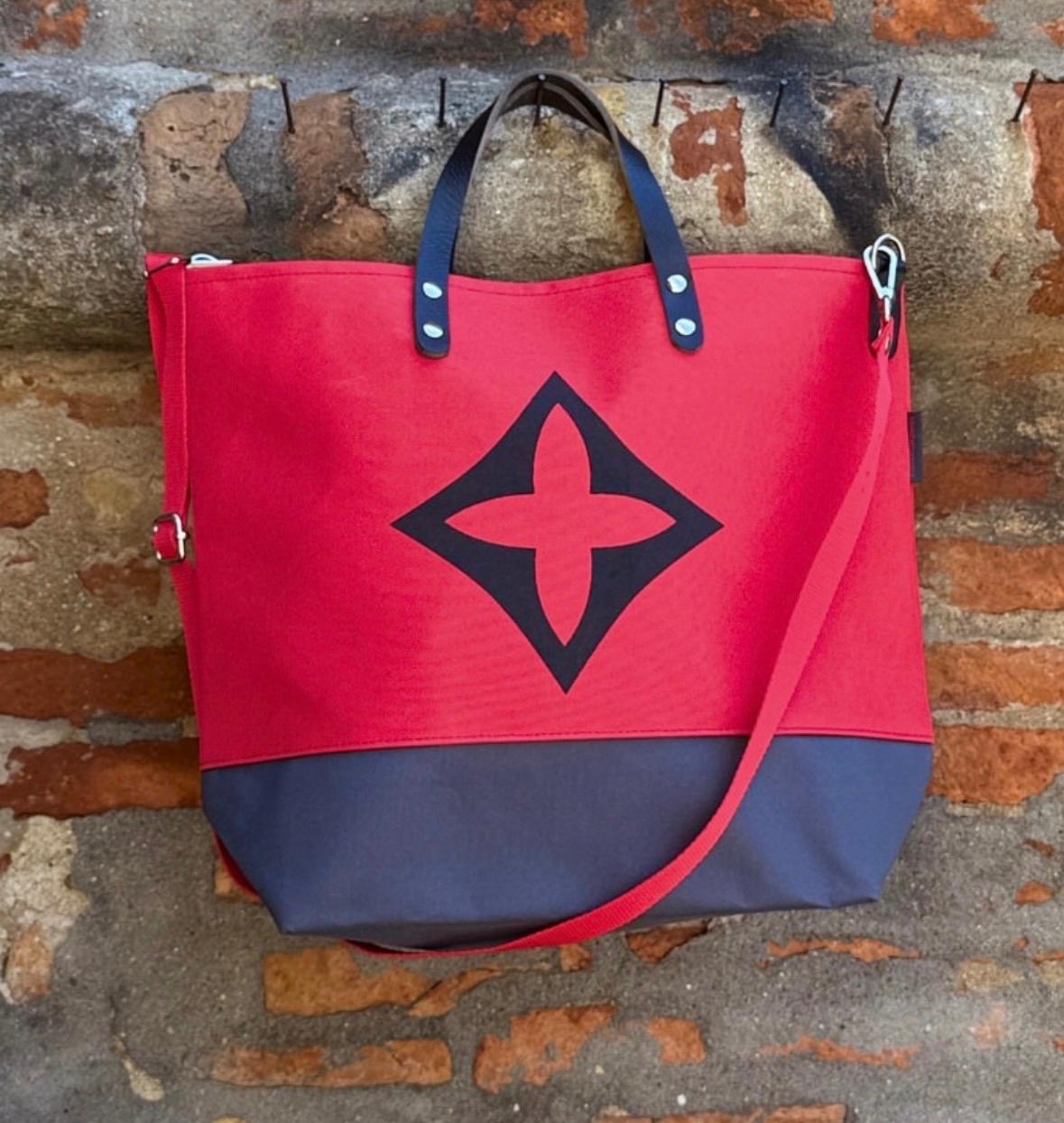 BORSA SHOPPING STRIPES MANIFATTURE PICO