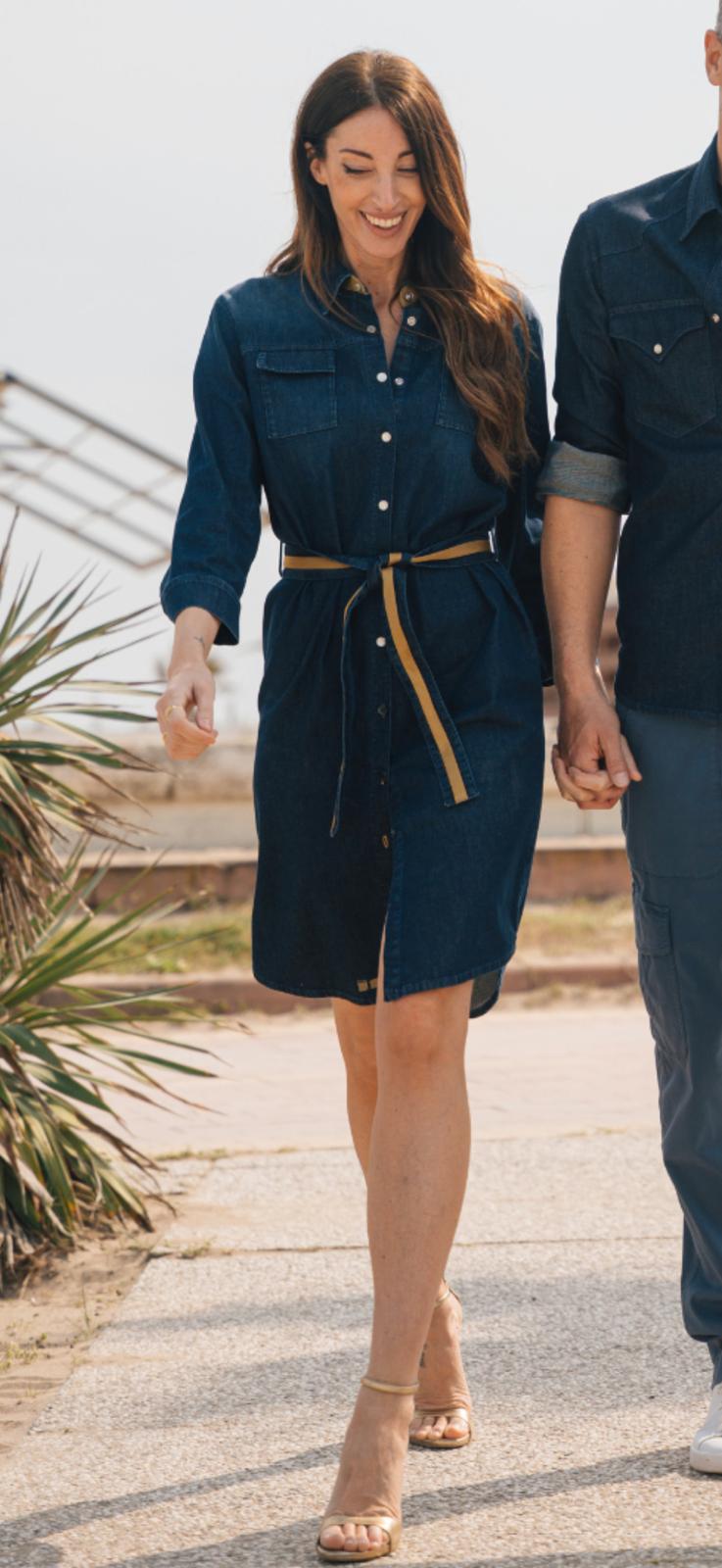 ABITO IN DENIM THREE VVV mod. FRIDA