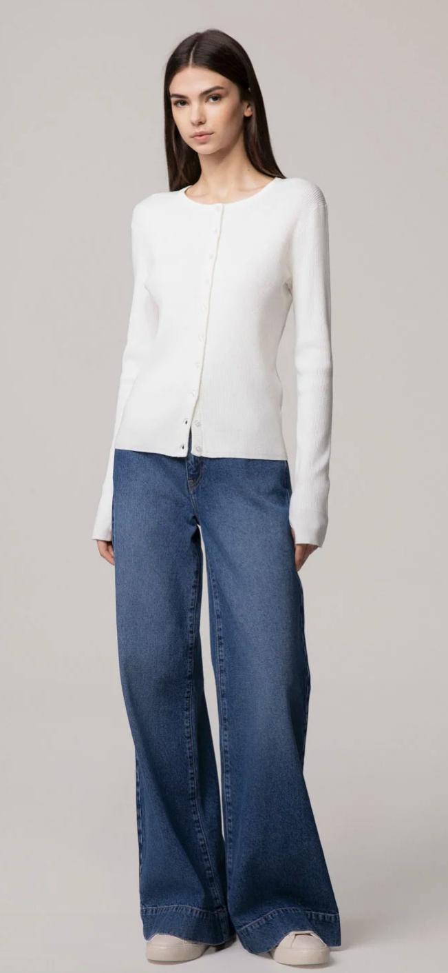 JEANS HINNOMINATE BELEN-DENIM FLARE FIT HIGH RISE
