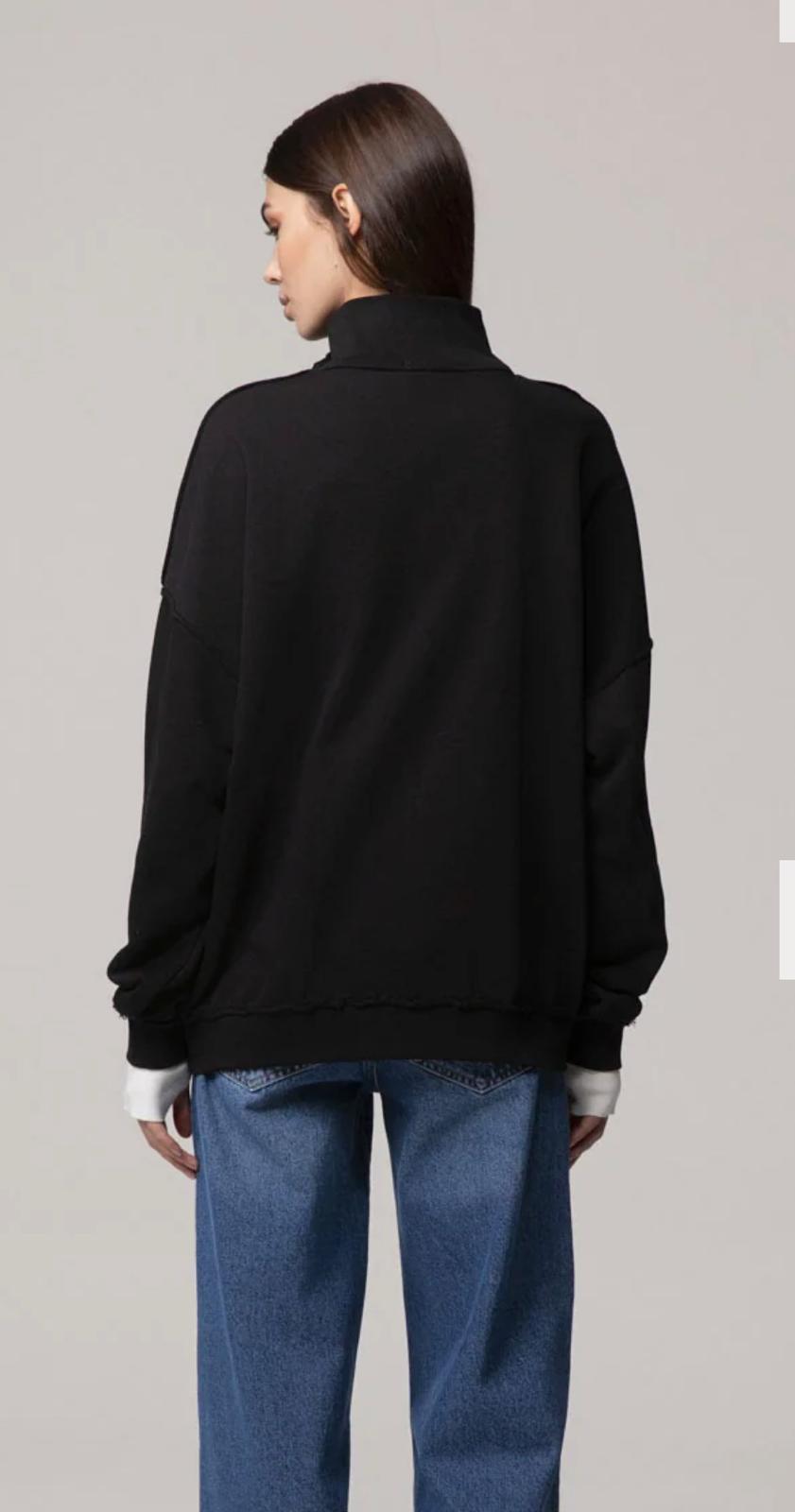 FELPA HINNOMINATE OVERSIZE ZIP