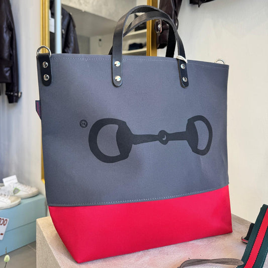 BORSA SHOPPING STRIPES MANIFATTURE PICO