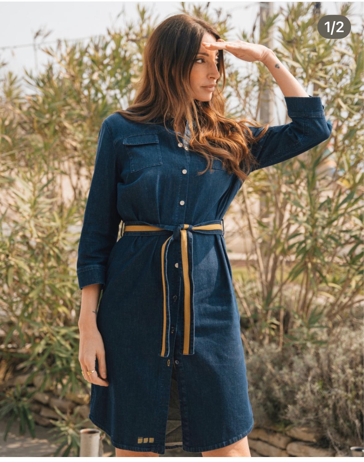 ABITO IN DENIM THREE VVV mod. FRIDA