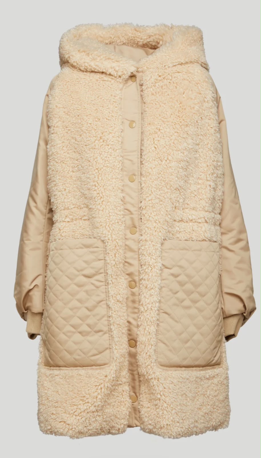 PARKA OFF WEAR VANIGLIA