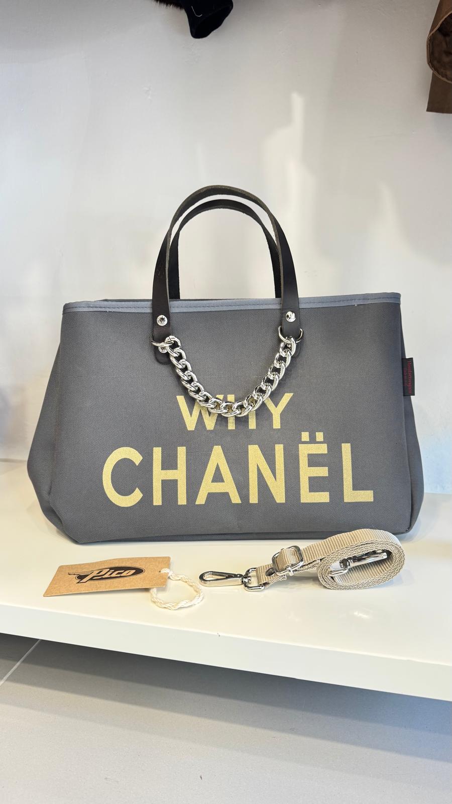 BORSA BAGUETTE CHAIN MANIFATTURE PICO