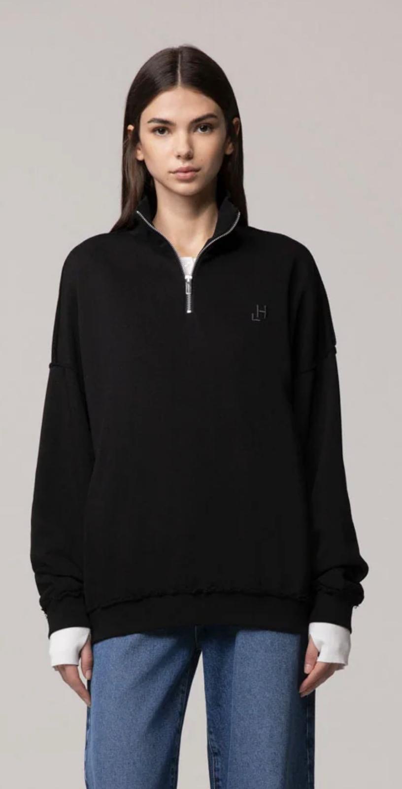 FELPA HINNOMINATE OVERSIZE ZIP