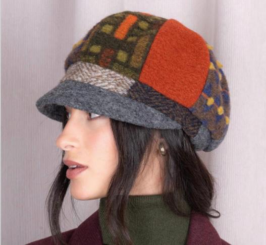 BERRETTONE PATCH MULTICOLOR MANIFATTURA PRIMAVESI