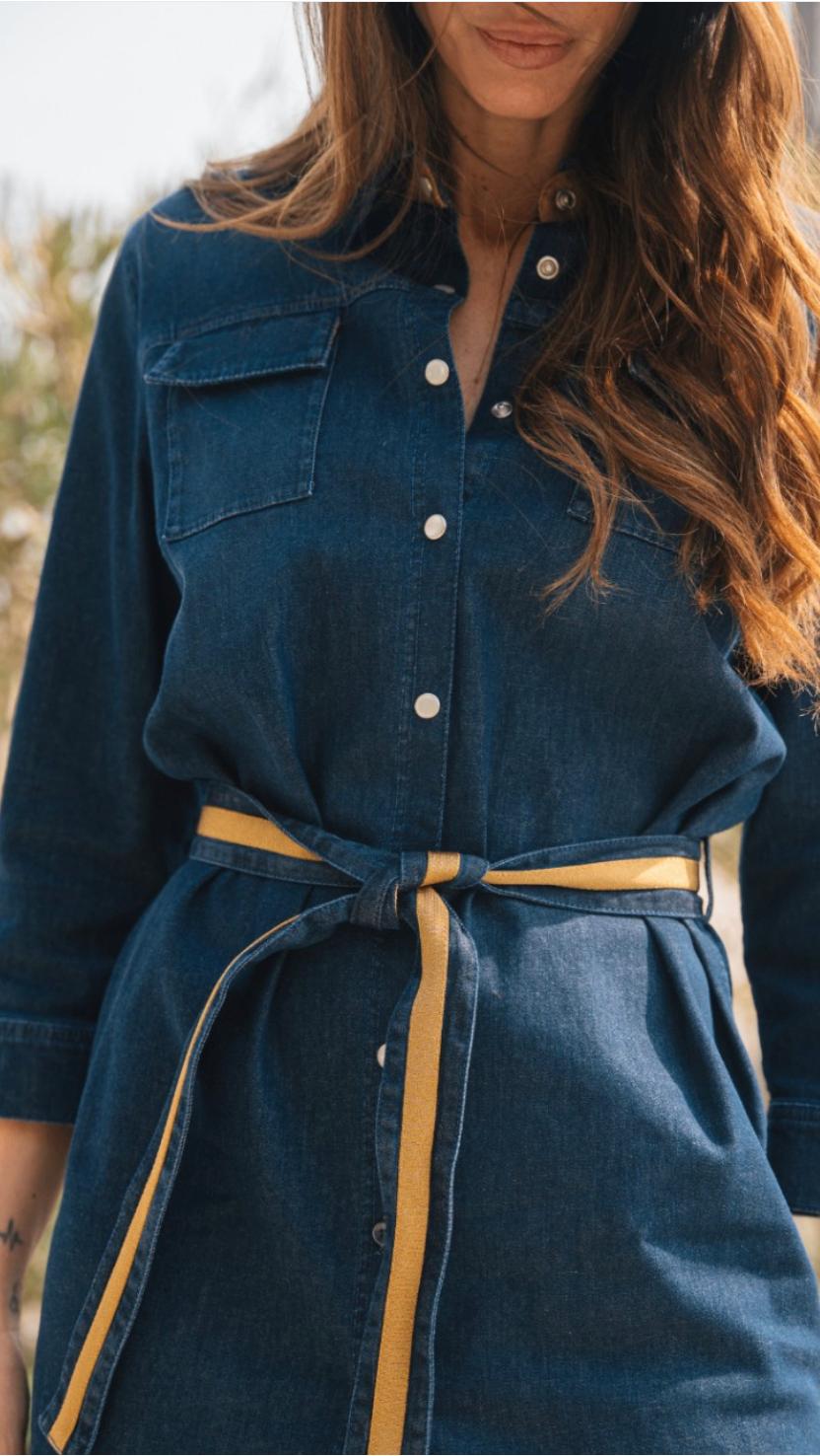 ABITO IN DENIM THREE VVV mod. FRIDA