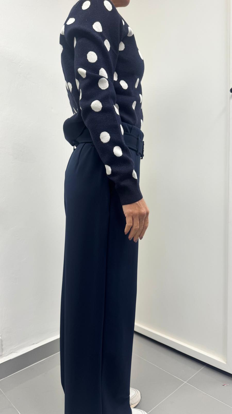 PANTALONE TECNO SCUBA BLU MALIPARMì