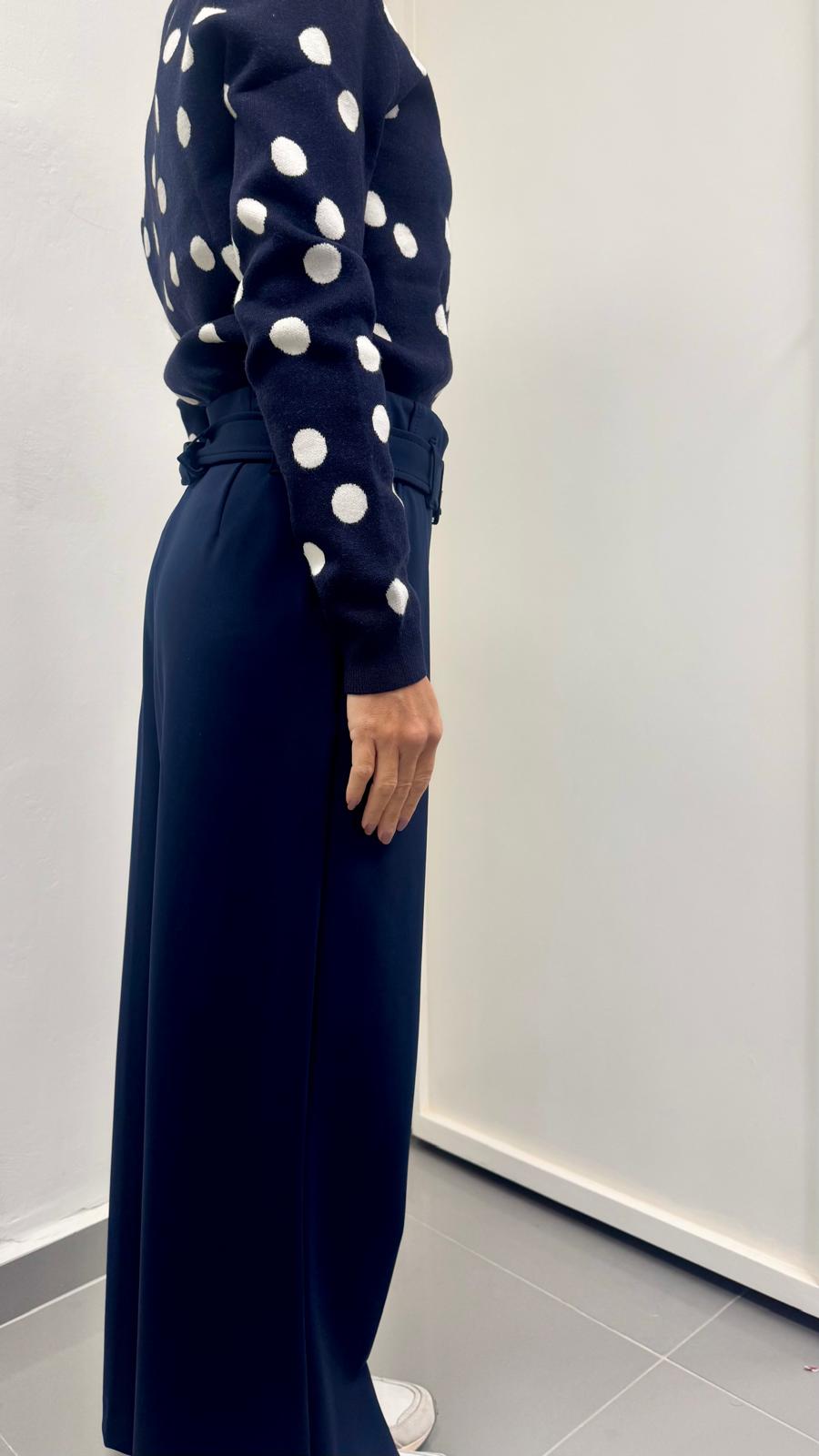 PANTALONE TECNO SCUBA BLU MALIPARMì
