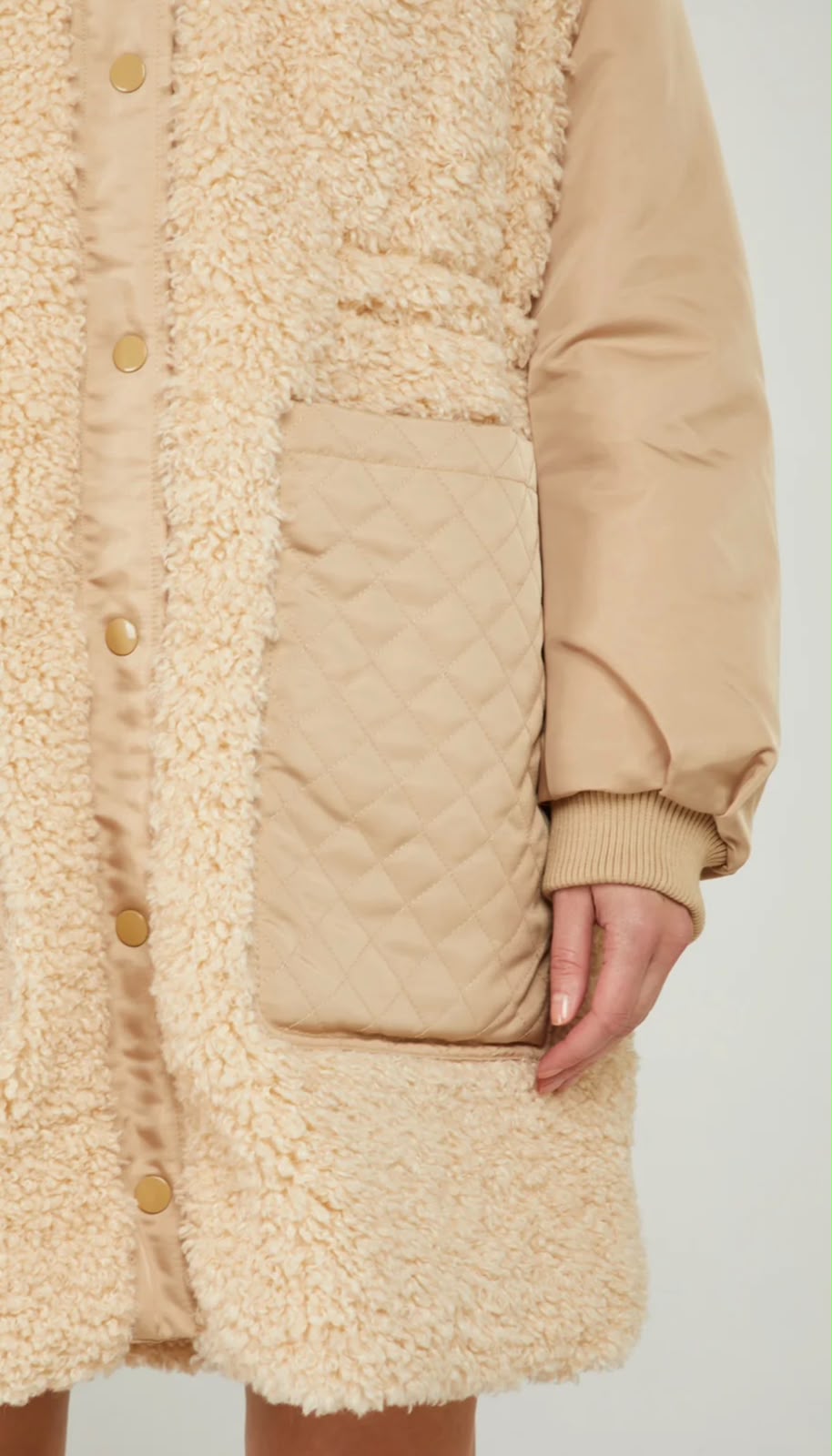 PARKA OFF WEAR VANIGLIA