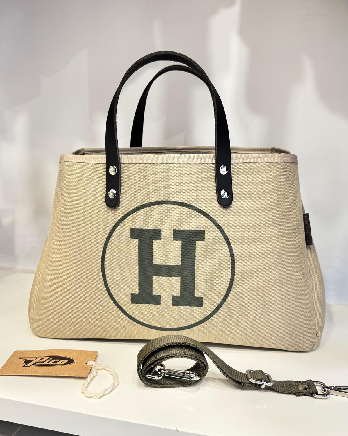 BORSA BAGUETTE HELICOPTER MANIFATTURE PICO
