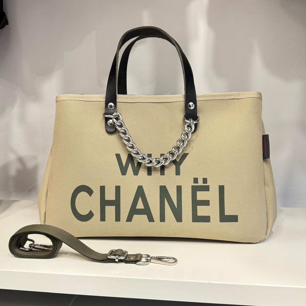 BORSA BAGUETTE CHAIN MANIFATTURE PICO