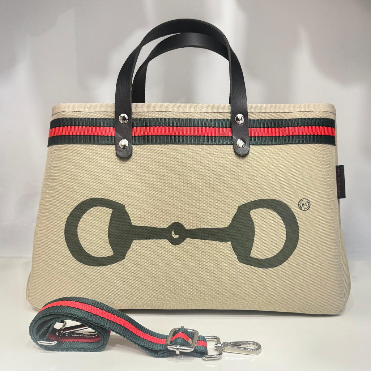 BORSA BAGUETTE STRIPES MANIFATTURE PICO
