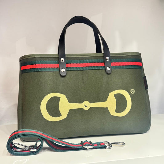 BORSA BAGUETTE STRIPES MANIFATTURE PICO