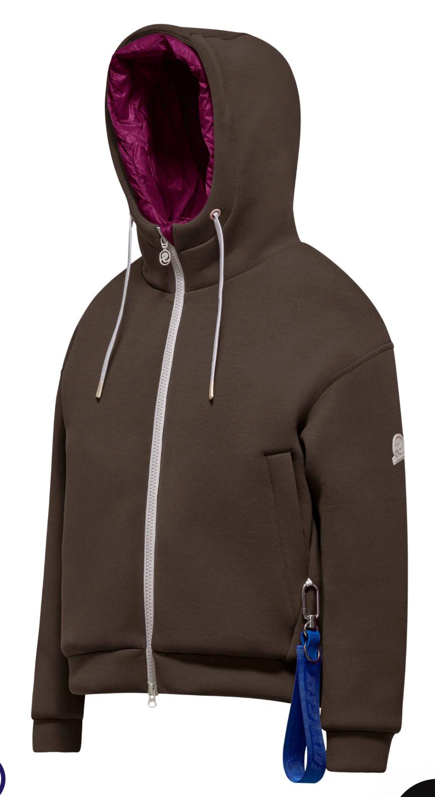 GIACCA DA DONNA INVICTA IN FELPA CON CAPPUCCIO