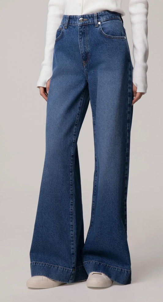 JEANS HINNOMINATE BELEN-DENIM FLARE FIT HIGH RISE